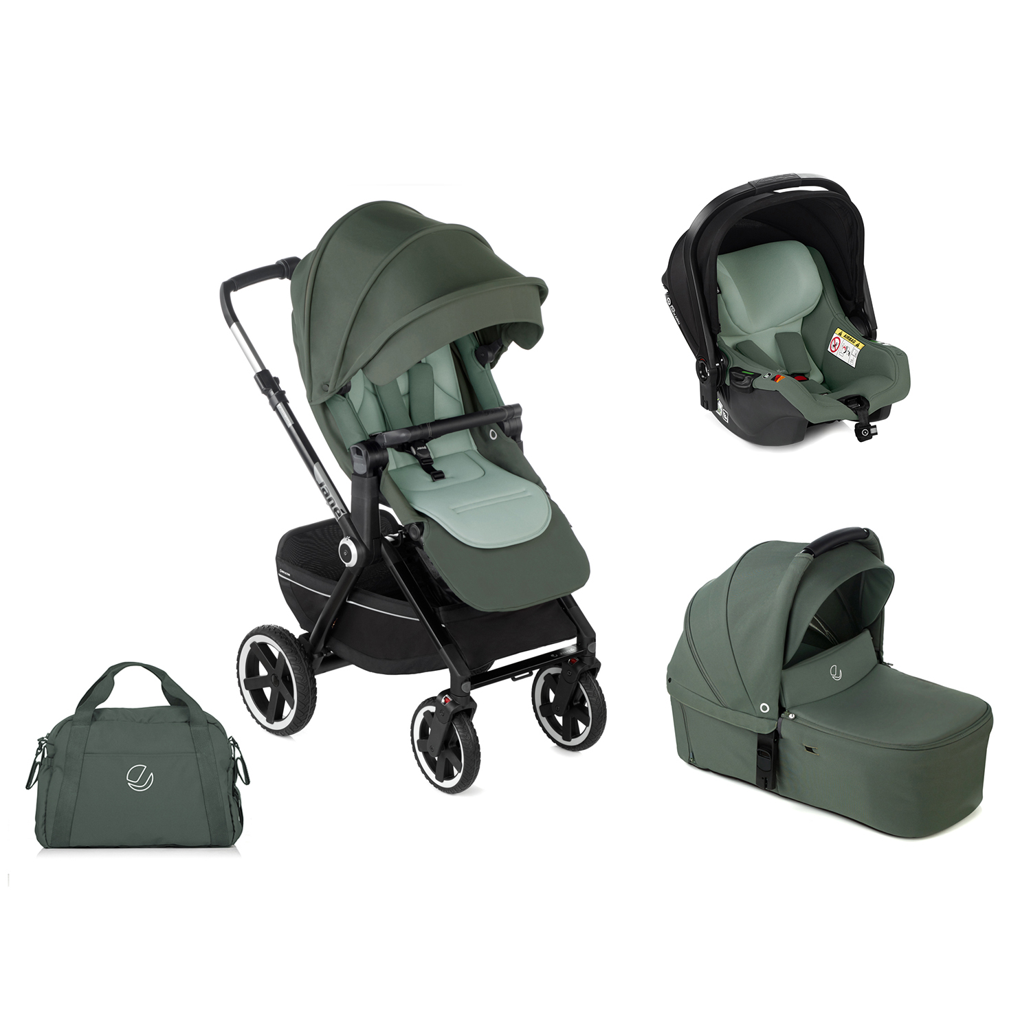 Cochecito de paseo Jane Crosslight+Sweet+Koos iSize R1 trio 2025 - Imagen 26